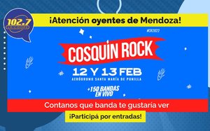 Cosquín Rock 2022: ingresá a nuestras redes y participá por entradas